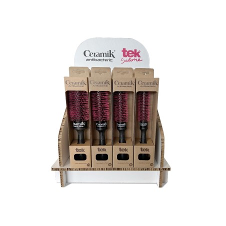 Espositore da Banco con Spazzole Rullo Tek - 24 pezzi