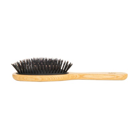 Spazzola Ovale Grande con Setole in Eco-Cinghiale e Nylon