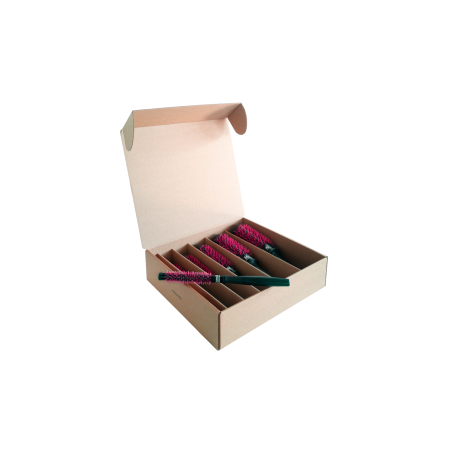 Kit Spazzole Termiche con Rullo in Ceramica e Setole Antibatteriche