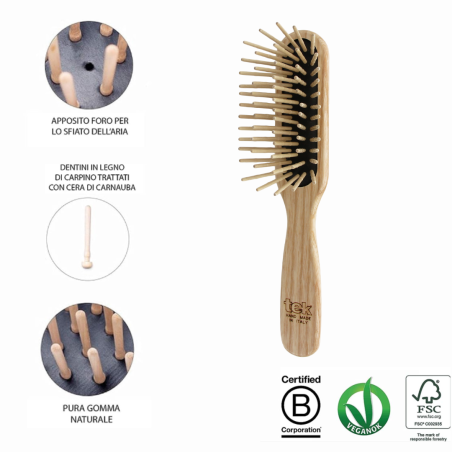 Spazzola Tornado con Dente Lungo